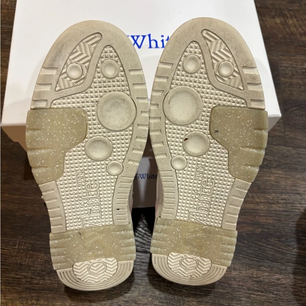 Off-White Out-of-Office White/Pink Sneakers - Picture 9 of 12